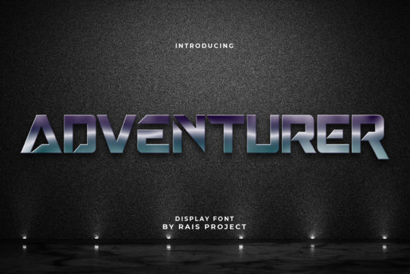 Adventurer: A Bold Font for Modern Branding