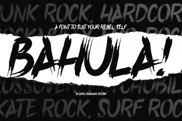 Bahula Font for Bold Branding and Eye-Catching Design
