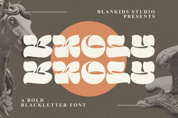 Broly Font for Bold Branding and Digital Creativity