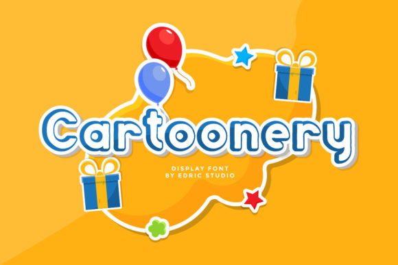 Cartoonery Font for Creative and Playful Editorial Design