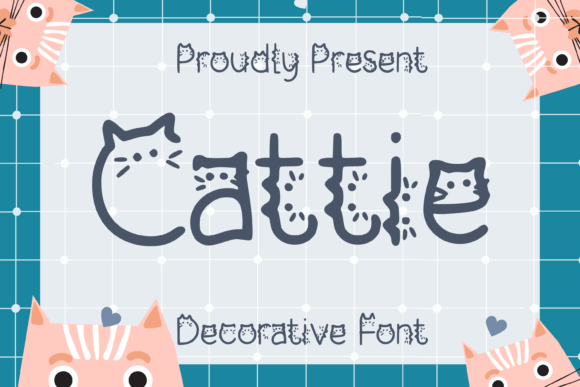 Cattie: A Playful Display Font for Creative Makers