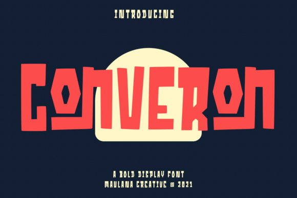 Converon Cubical: The Spooky Display Font That Boosts Campaign Impact