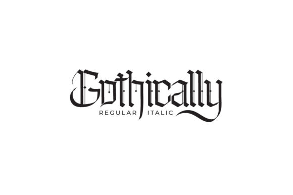 Gothically: A Vintage Display Font for Editorial Elegance