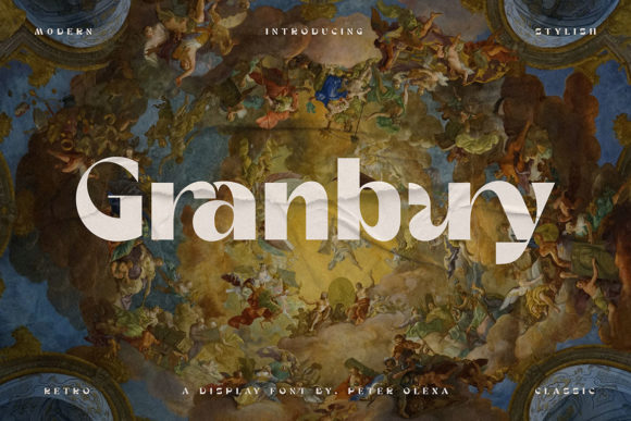 Granbury Font: Elevate Your Brand with Bold Typography