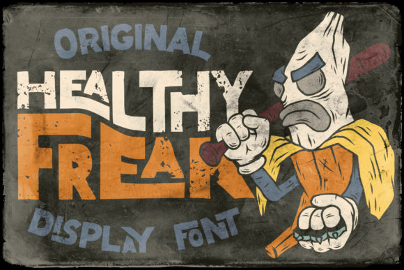 Healthy Freak Font for Eye-Catching Design and Branding