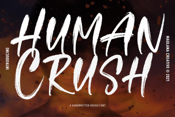 Human Crush: A Versatile Display Font for Editorial Design