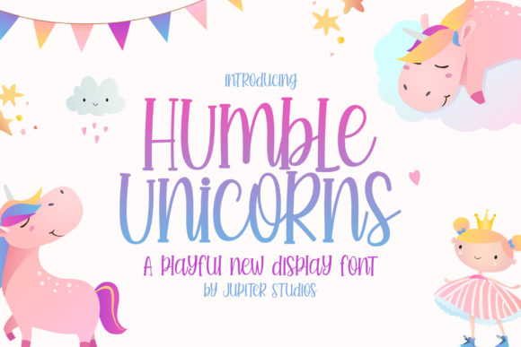 Humble Unicorns Font for Creative Handmade Projects