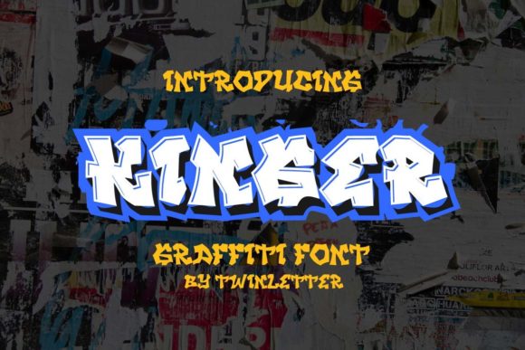 Kinger Font for Bold Digital Branding