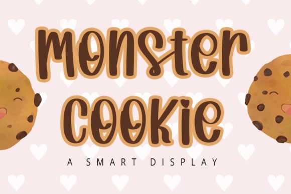 Monster Cookie Display Font for Eye-Catching Designs