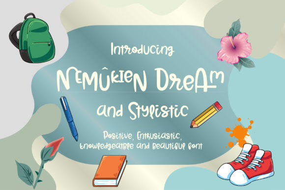 Nemukien Dream: A Versatile Display Font for Creative Projects