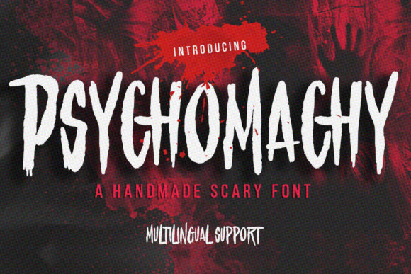 Psychomachy: A Dark Display Font for Bold Branding