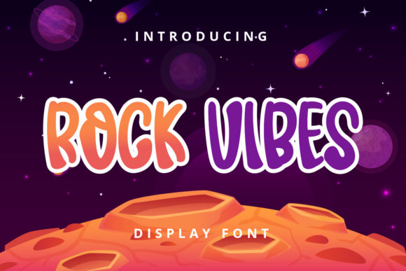 Rock Vibes Font for Eye-Catching Digital Design