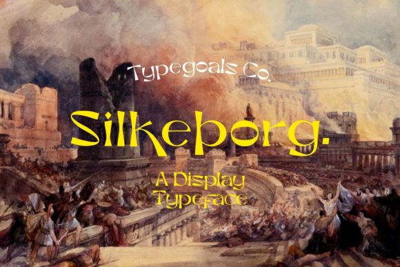 Silkeborg Display Font for Web Design Projects