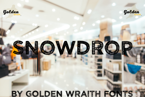 Snowdrop Font for Bold Editorial Design