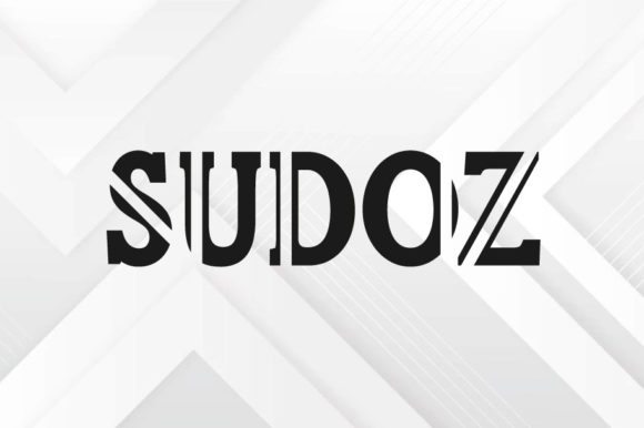 Sudoz Vintage Display Font for Creative Projects