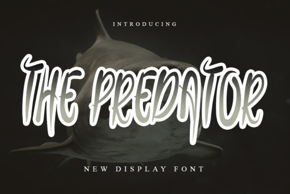The Predator Display Font for Small Business Branding