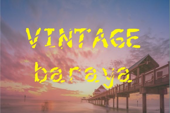 Vintage Baraya for Modern Web Design and Branding